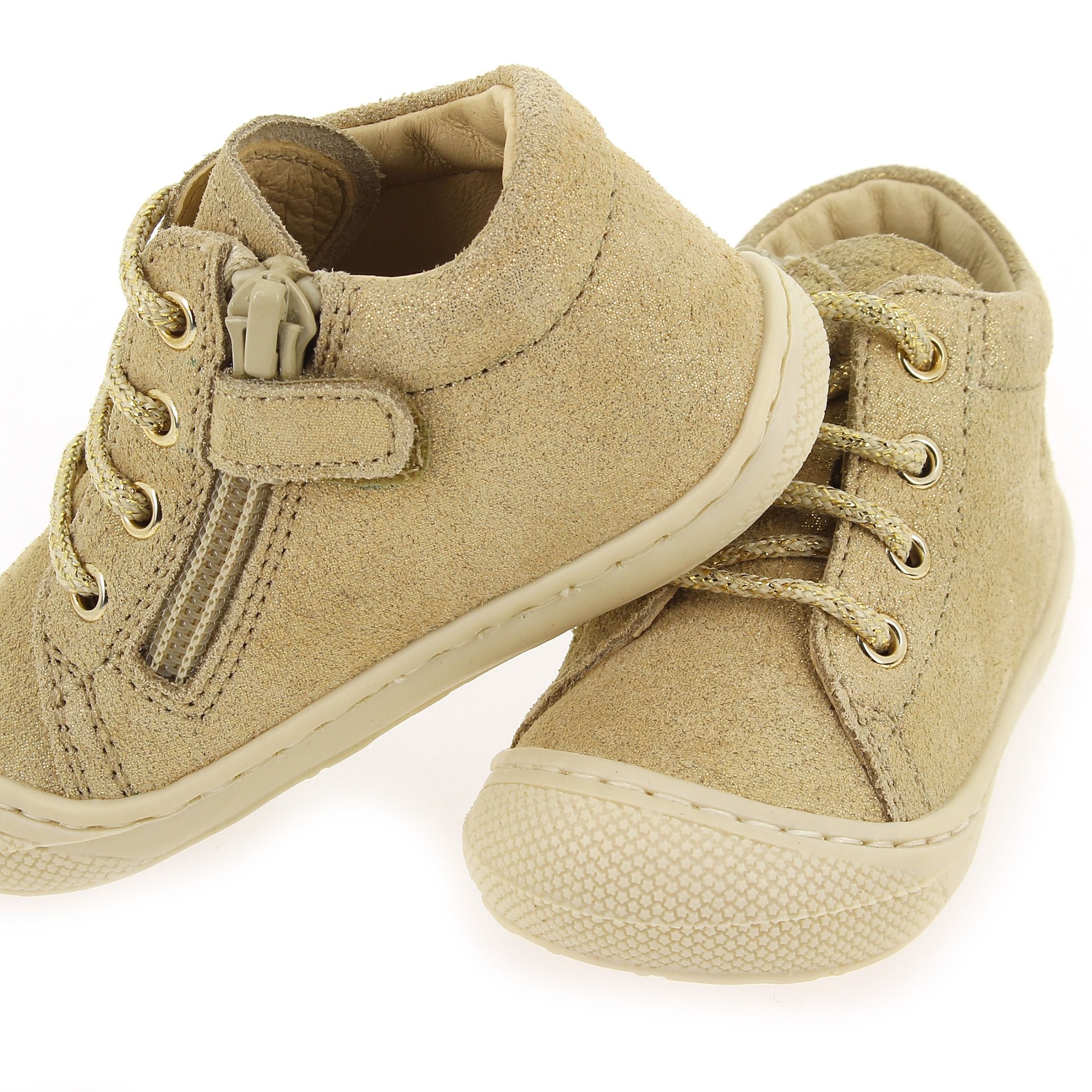 Naturino  COCOON ZIP SUEDE - Platine