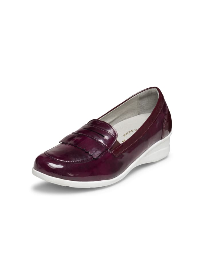 VITAFORM Echt Leder & vitaform Stretch Slipper in beere günstig kaufen