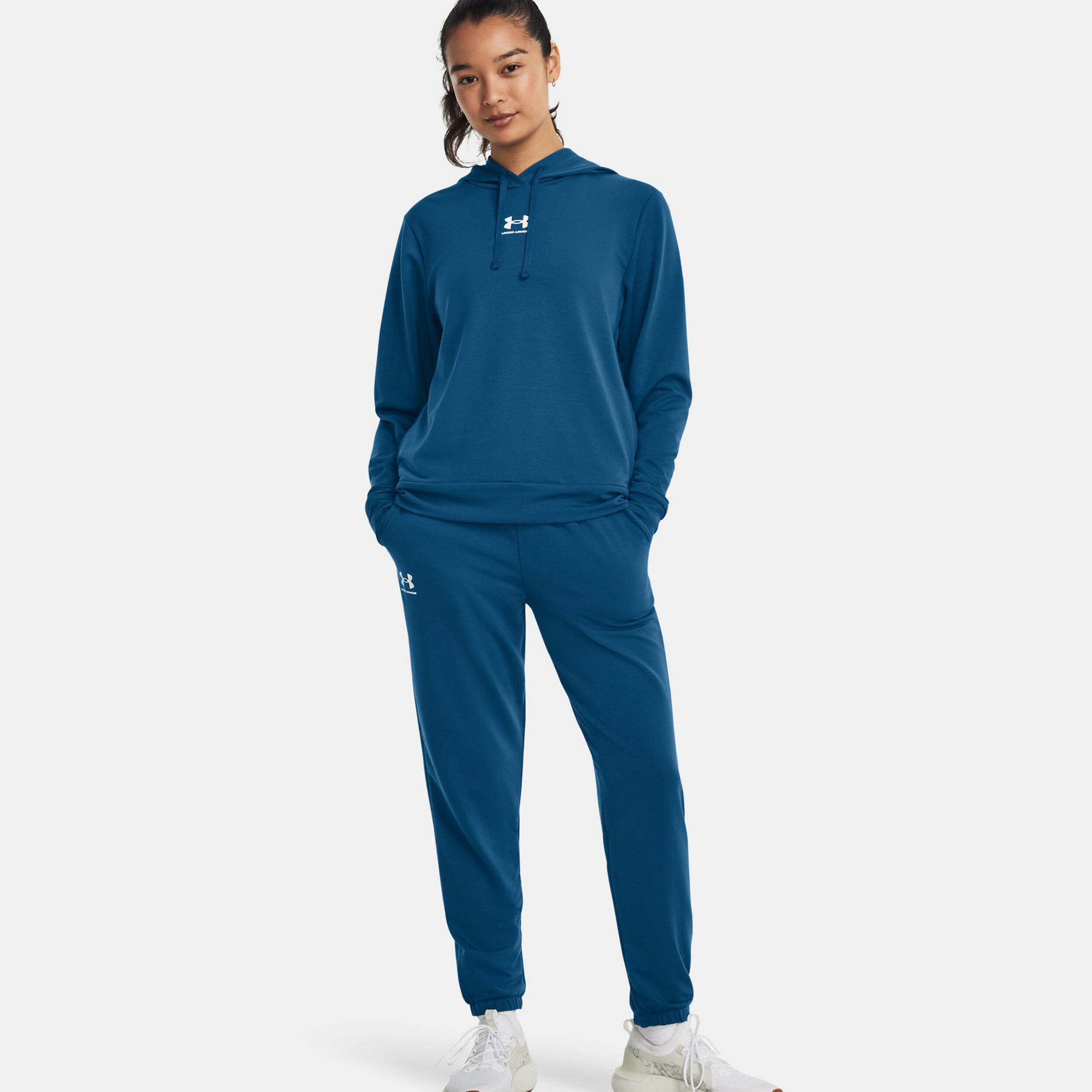 Rival Terry Hoody Damen - Dunkelblau