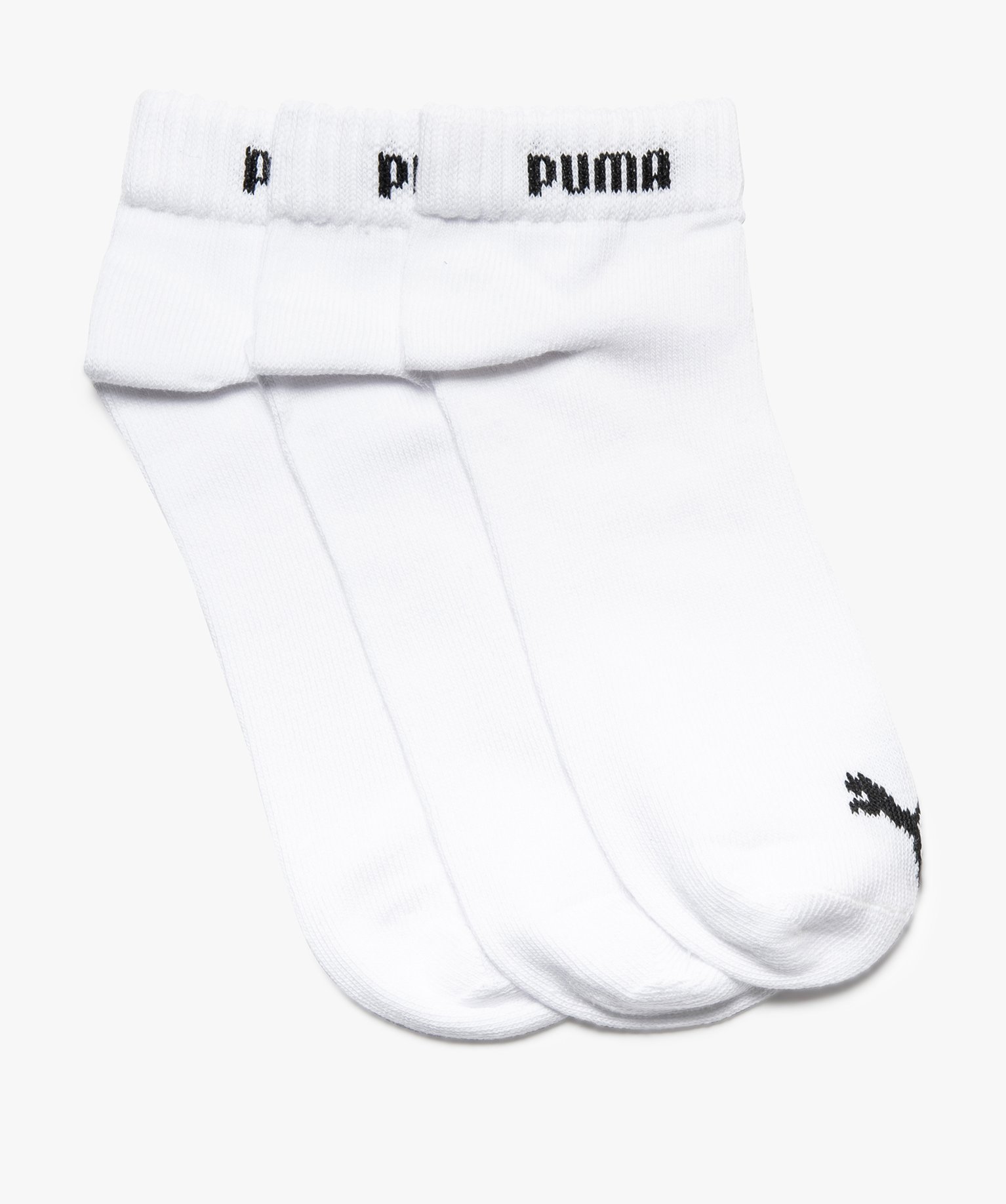 Chaussettes homme hautes - Puma (lot de 3) blanc | GEMO