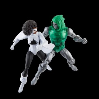 Avengers: Beyond Earth's Mightiest Marvel Legends Actionfiguren Captain Marvel vs. Doctor Doom 15 cm