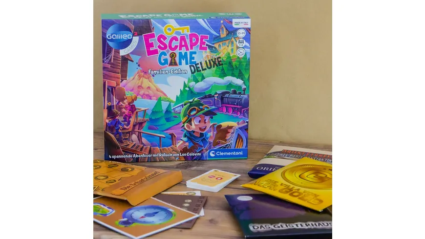 Clementoni - Escape Game Deluxe