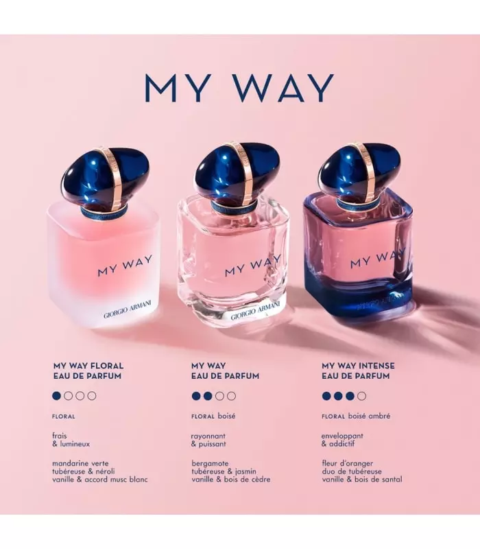 MY WAY FLORAL Eau de Parfum Vaporisateur Rechargeable