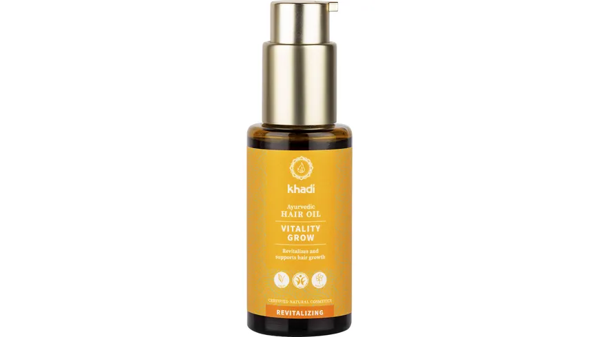 khadi Ayurvedisches Haaröl VITALITY GROW 50 ml
