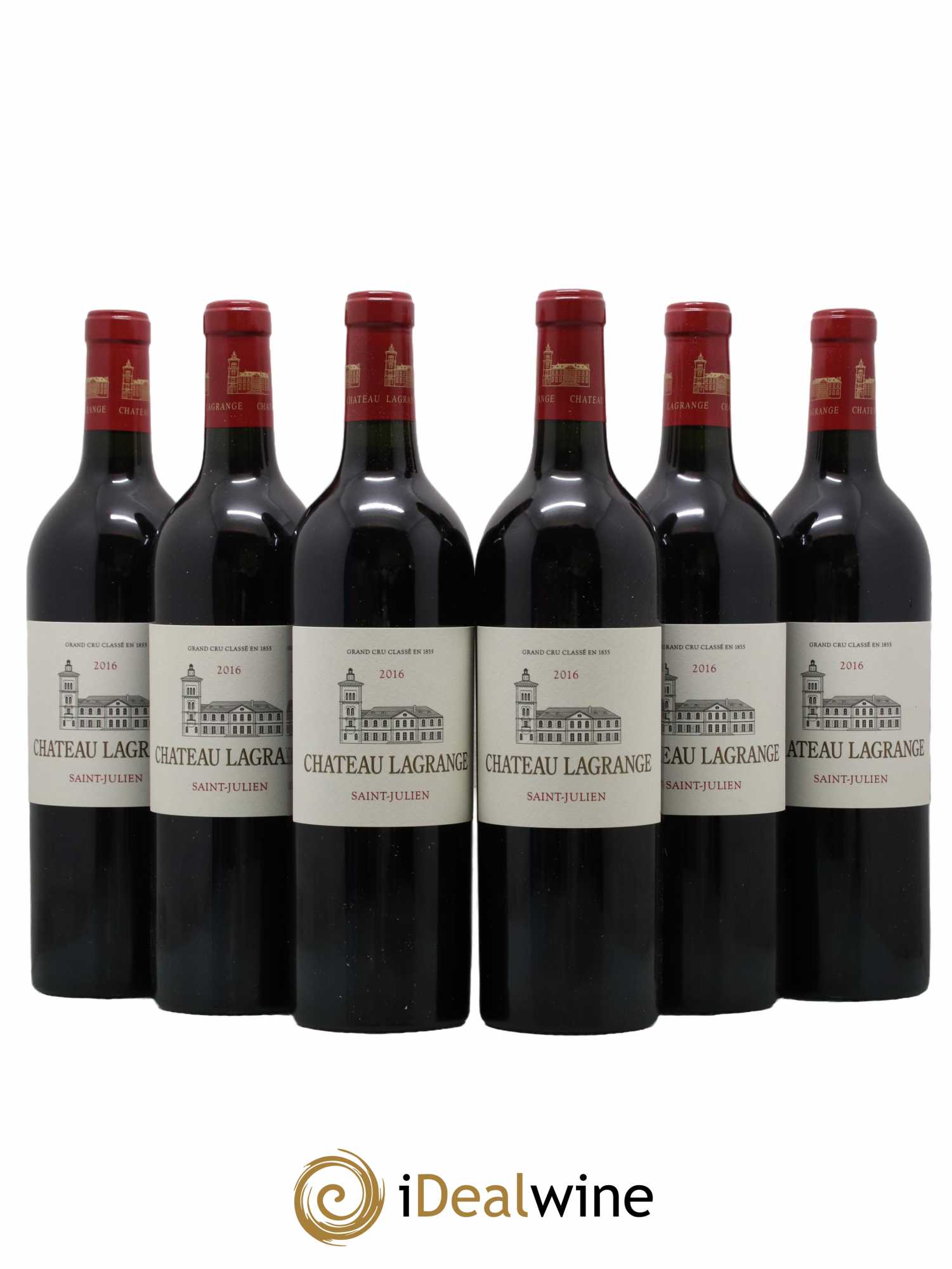 Château Lagrange 3ème Grand Cru Classé  2016 - Lot de 6 Bouteilles