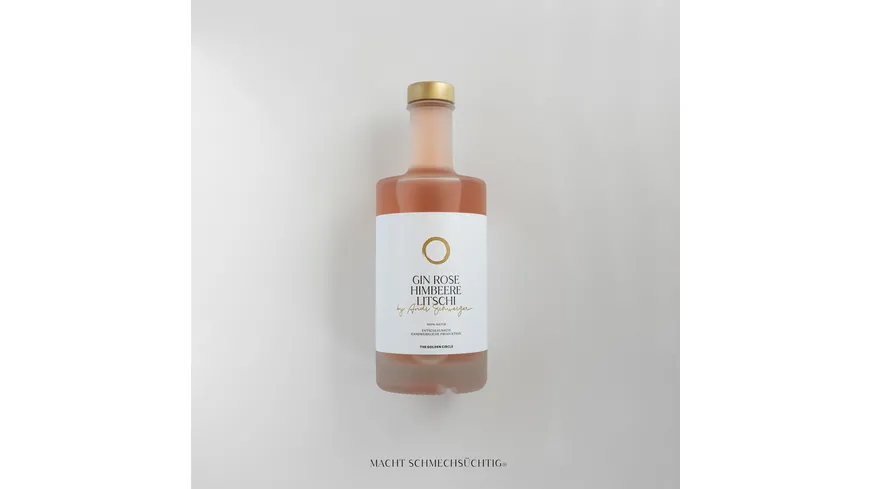 THE GOLDEN CIRCLE Gin Rose Himbeere Litschi by Andi Schweiger 350 ml