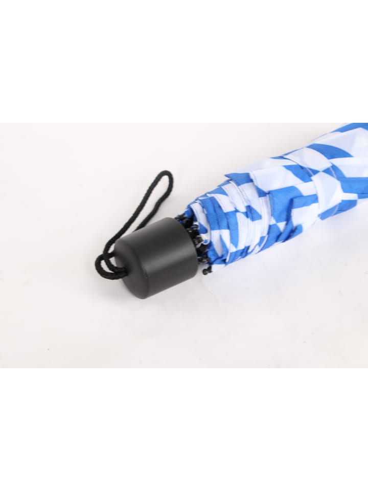 COFI 1453 Teleskop Taschenschirm in Blau-Weiß ?98 cm in Blau-Weiß günstig kaufen 100 cm