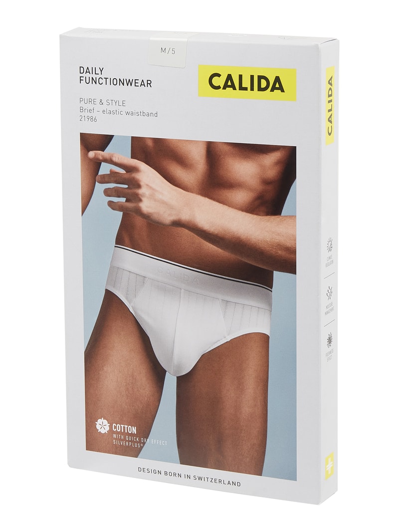 Slip mit Stretch-Anteil in weiß