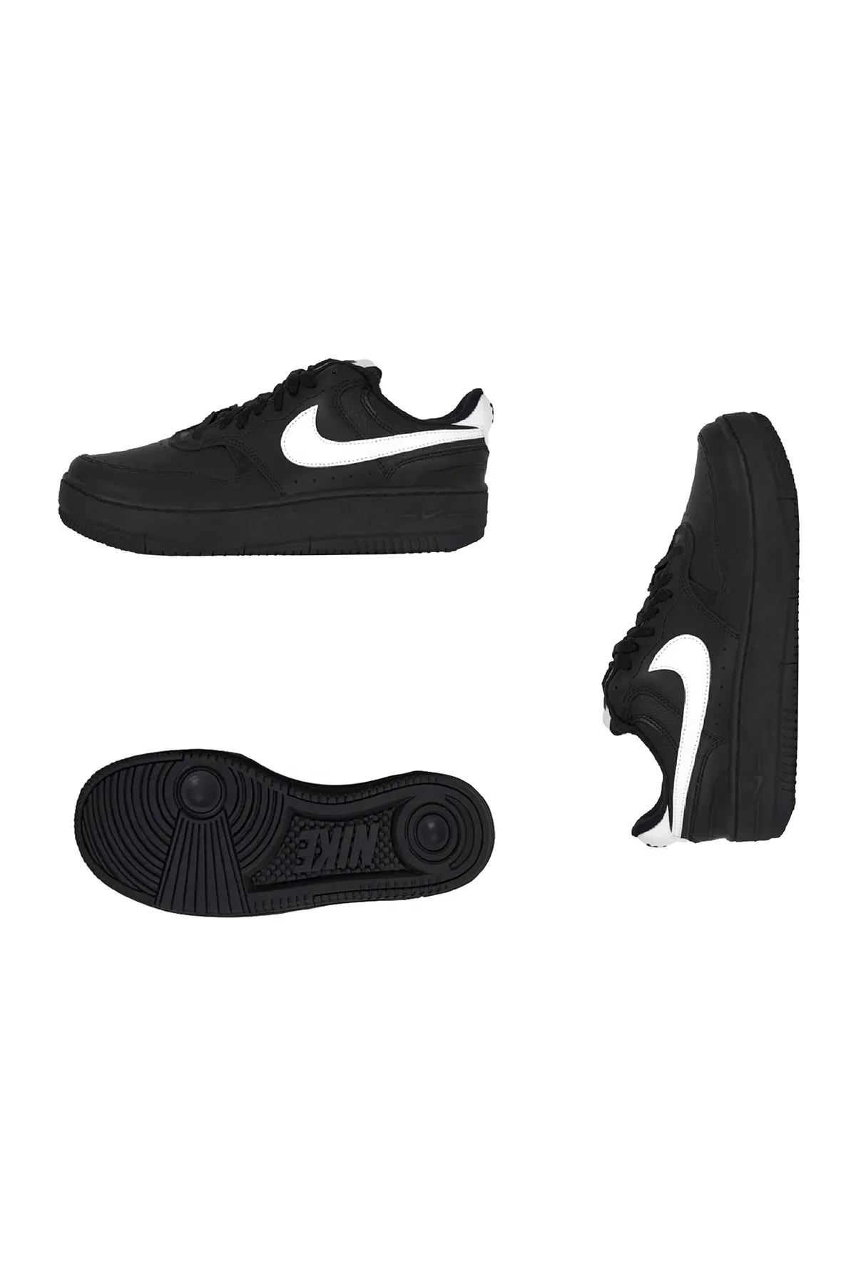 Nike  Sneaker - Schwarz - Flacher Absatz