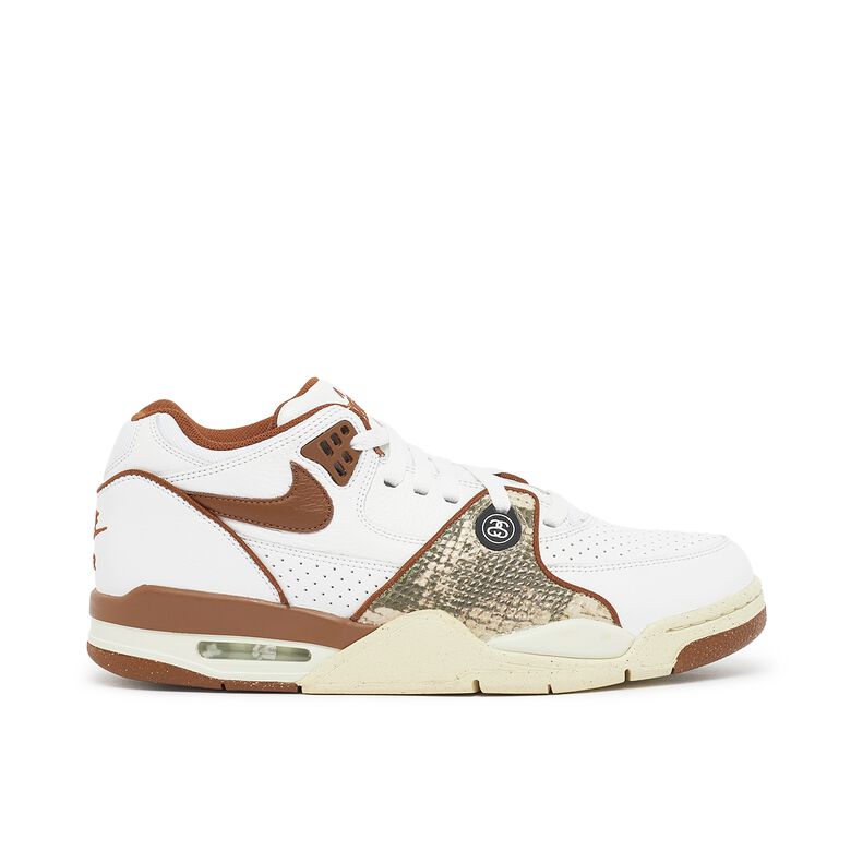 NIKE x Stüssy Wmns Air Flight 89 Pack white/pecan-fossil