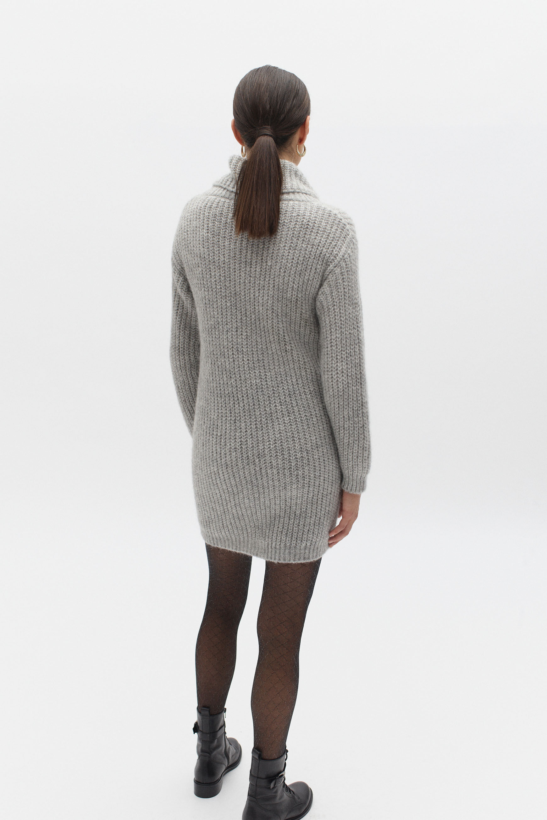 robe dona gris clair femme