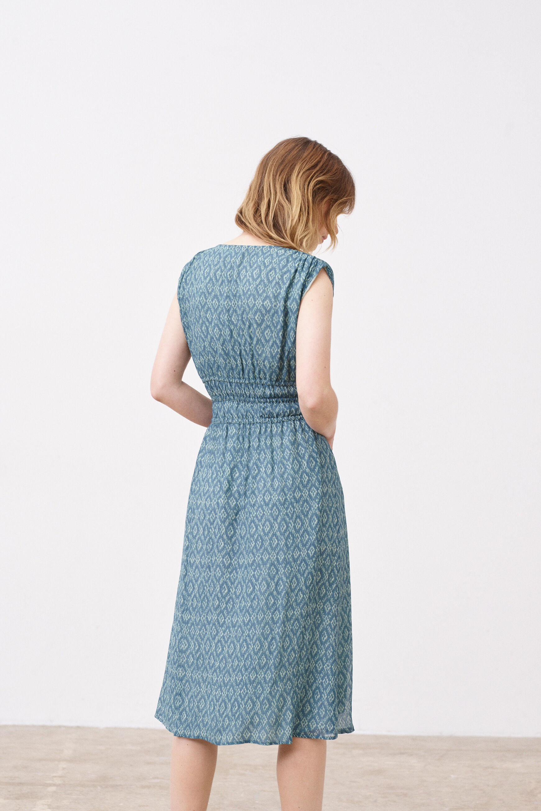 robe guest vert clair femme