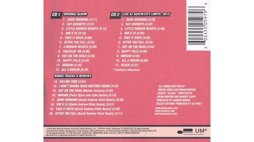 Little Broken Hearts (Deluxe Edition)