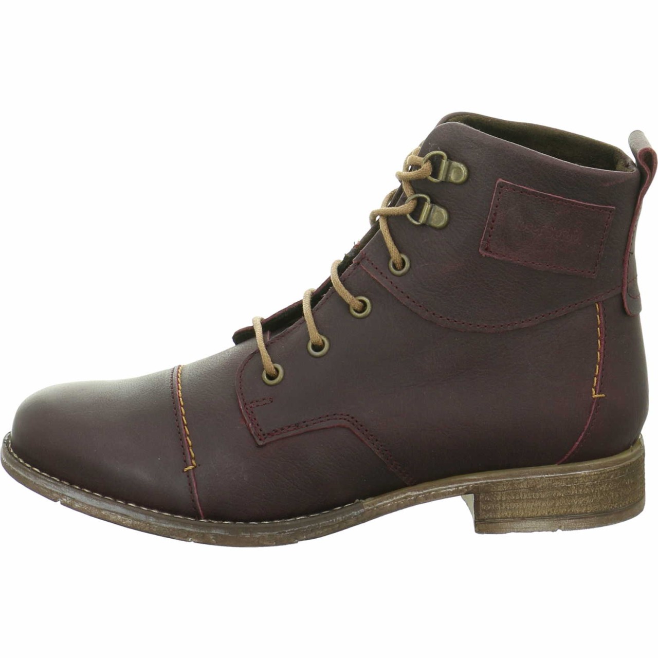 JOSEF SEIBEL Schnür-Stiefeletten rot SIENNA 17