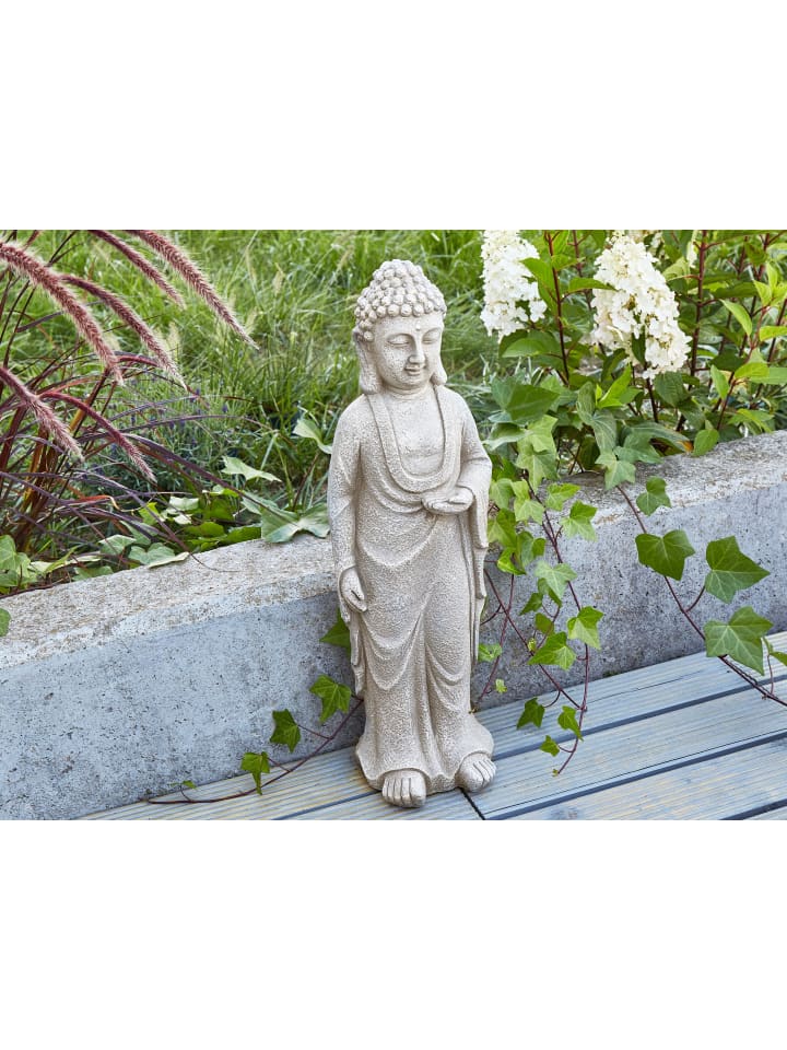 Beliani Gartenfigur THOIRY in Grau - (W) 21 x (H) 70 x (L) 20 cm günstig kaufen onesize