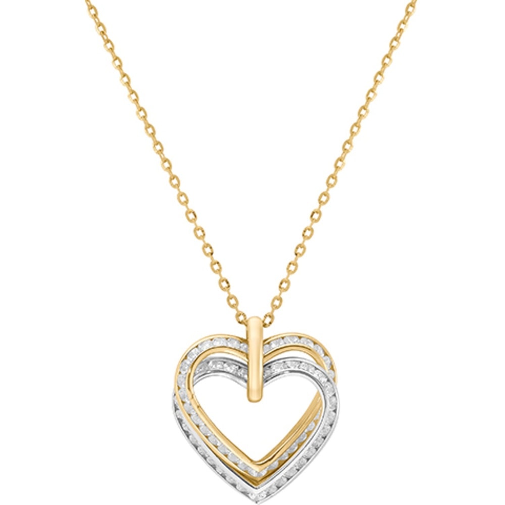 FAVS Chaînette 375 Or jaune, 375 Or blanc collier