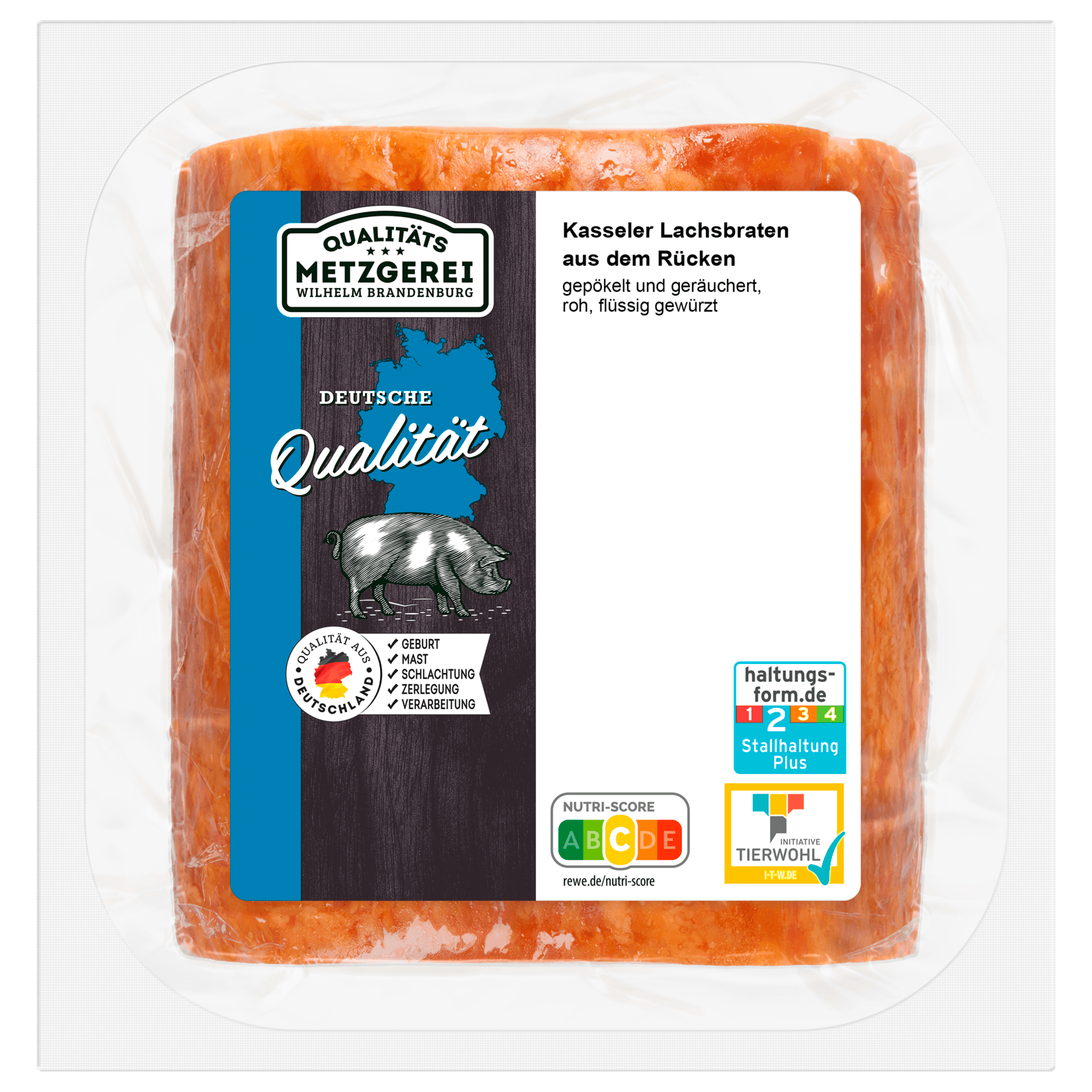 Wilhelm Brandenburg Kasseler Lachs roh 800g