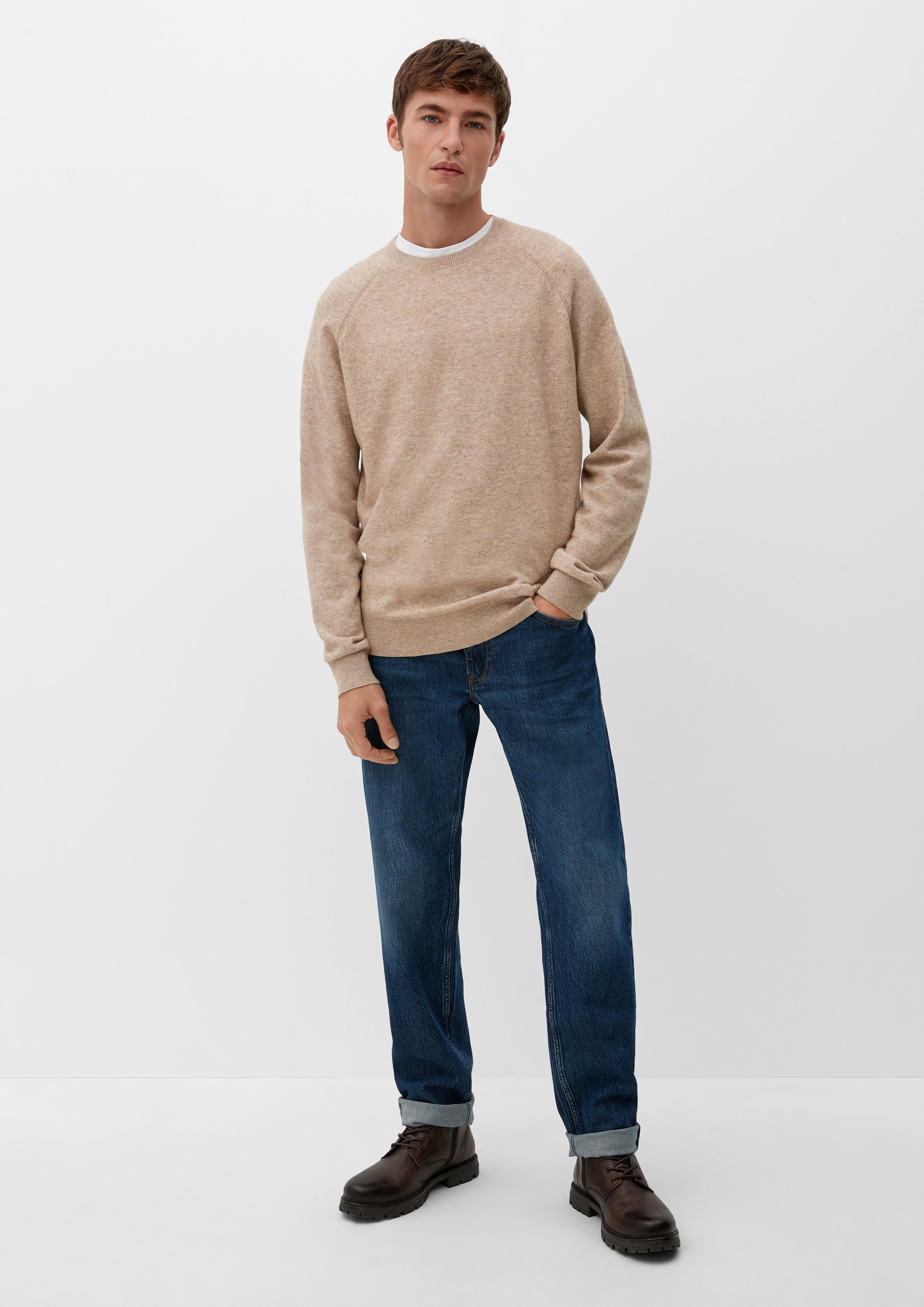 Feinstrick-Pullover aus Wollmix  2124531-82W0