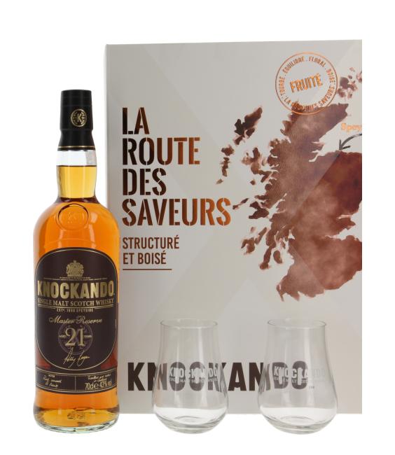 Knockando Master Reserve mit 2 Gläsern 0,7 l·43 % vol