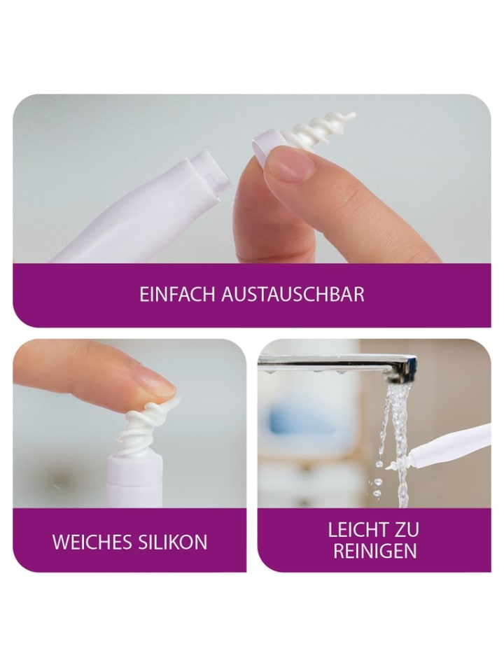 VITALmaxx Ohrenreiniger - Mit 3 verschiedenen Aufsätzen - weiß günstig kaufen onesize
