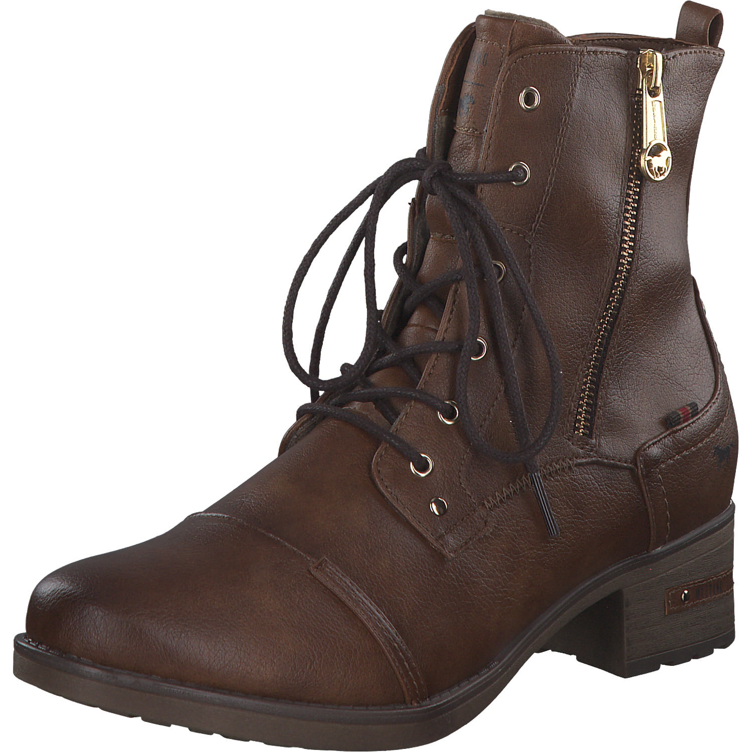 Mustang 1229513, Stiefeletten, Damen, Braun (Brandy)