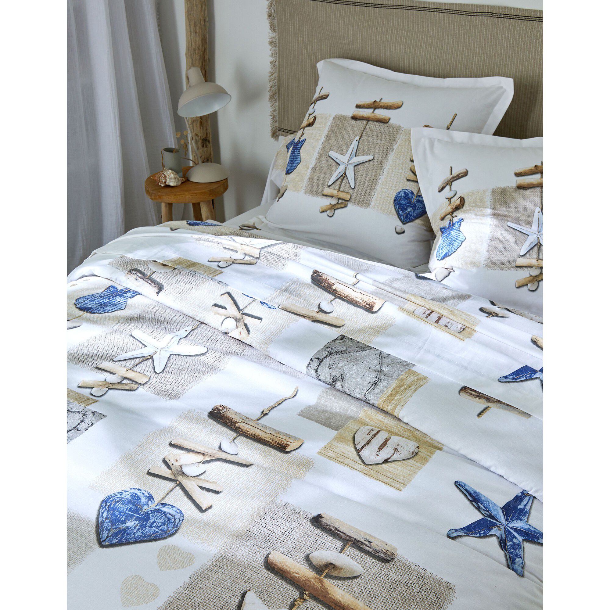 Linge de lit Lacanau coton