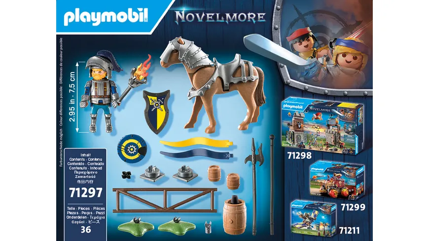 PLAYMOBIL 71297 - Novelmore - Übungsplatz