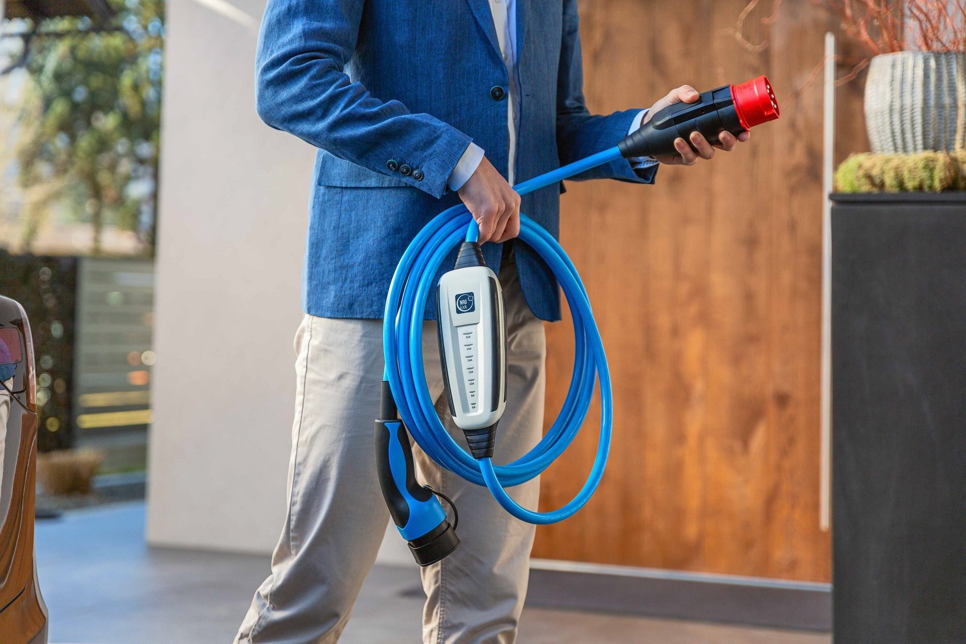 NRGkick Elektroauto-Ladestation NRGkick 22 kW Kabellänge 5m Standard 32A, 3, 1-St.