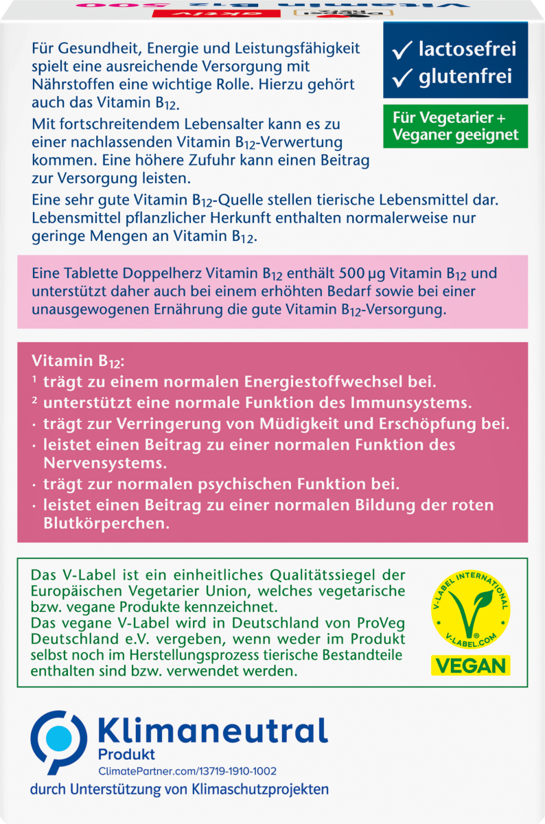 Vitamin B12 500 Tabletten 120 St, 48,2 g