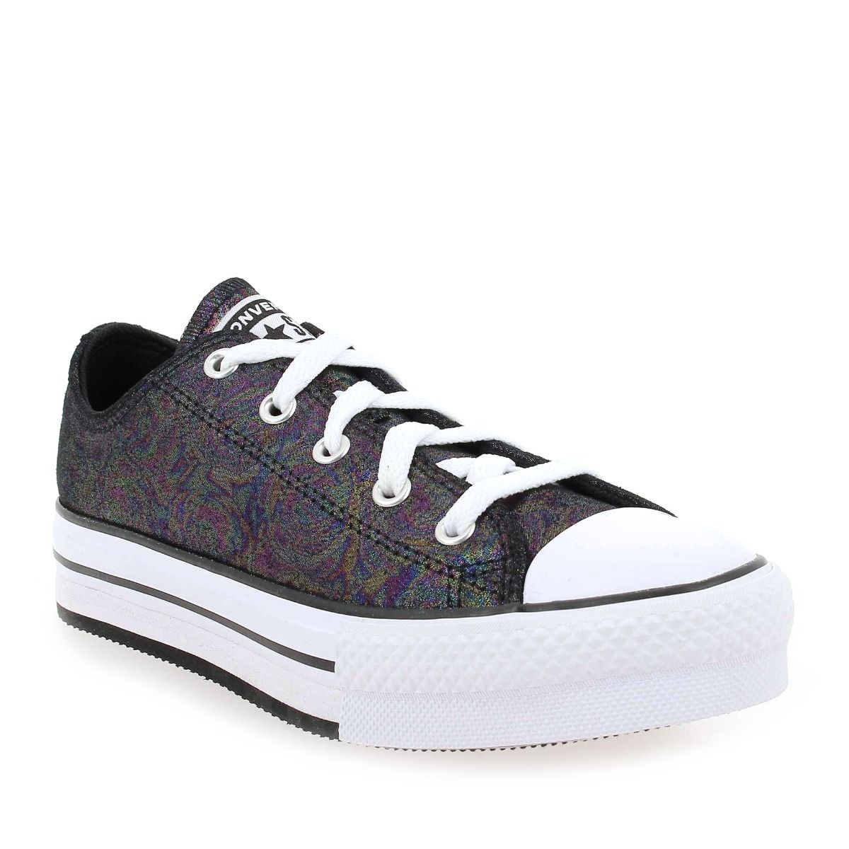 Converse  CTAS OX CLASSIC & EVA LIFT - Noir Irise