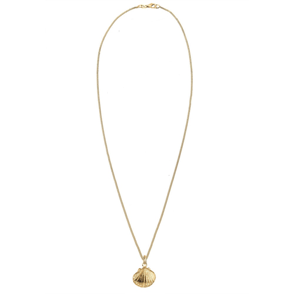 Elli Elli Collier Femme Pendentif en Coquillage Tendance en Argent Sterling 925 Bijoux