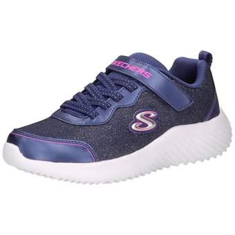 Skechers Bonnder Girly Groove Sneaker in blau