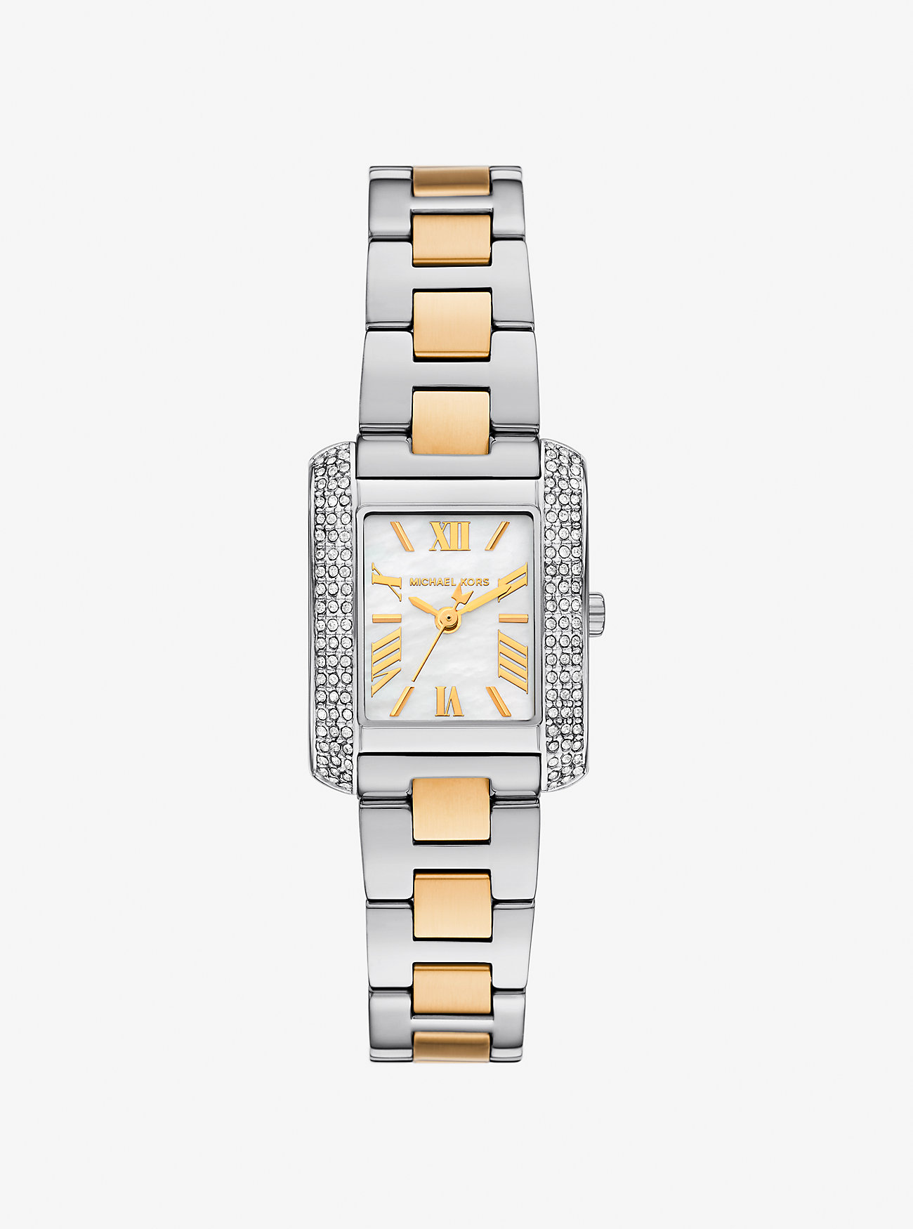 Petite Emery Pavé Two-Tone Watch - TWO TONE