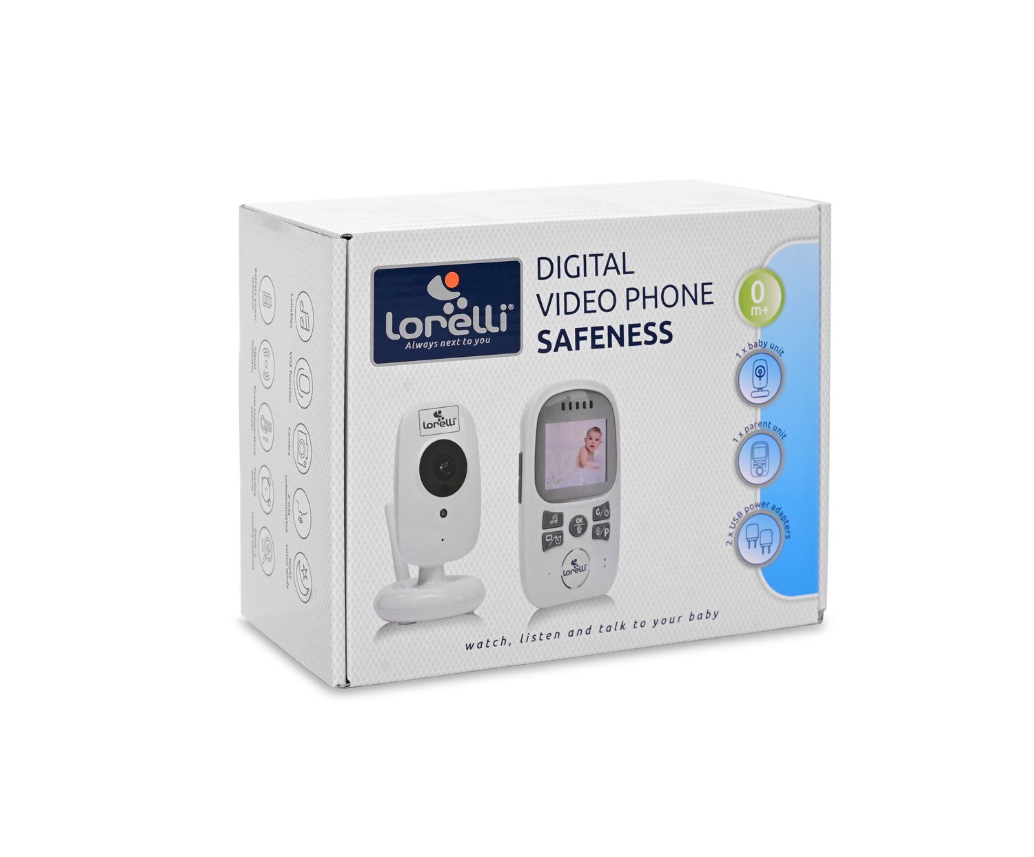 Lorelli Babyphone Babyphone Safeness, Nachtsicht, 2,4 