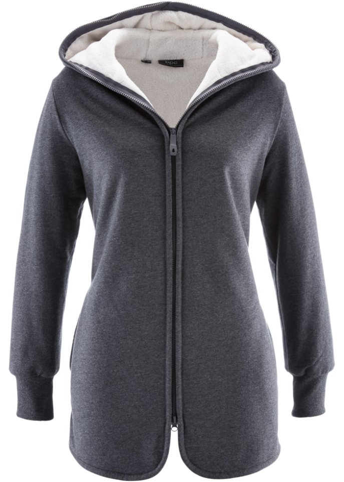 Sweatjacke mit Fleece