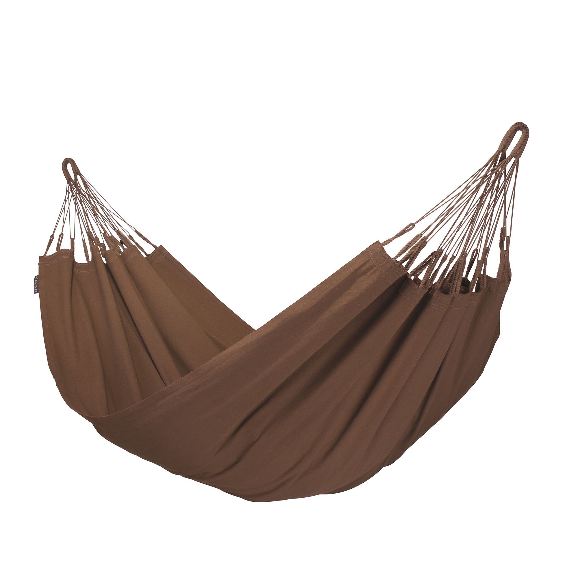 La Siesta Hängematte Single Hängematte Modesta arabica braun von La Siesta Bio Baumwolle T, Hochwertige Qualität