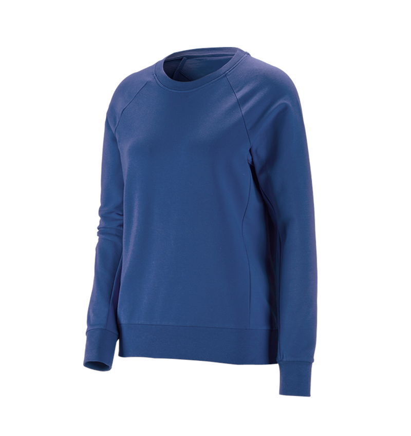 e.s. Sweatshirt cotton stretch, Damen