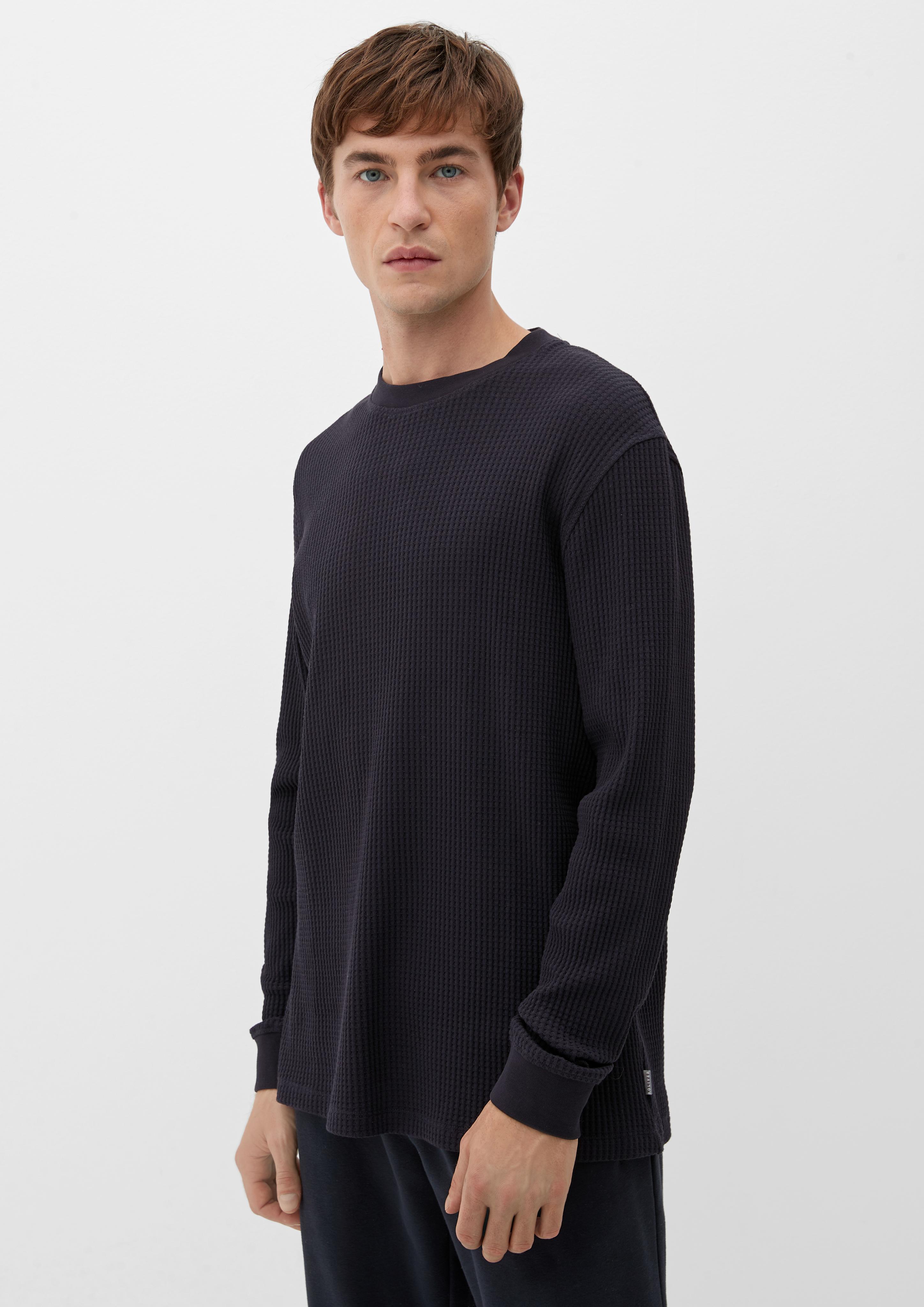 Longsleeve mit Waffelpiqué-Struktur  2125976-5930
