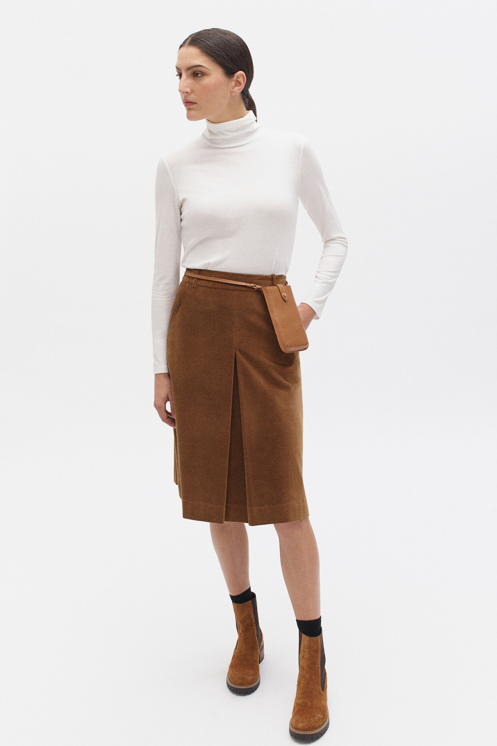 jupe sunny taupe femme