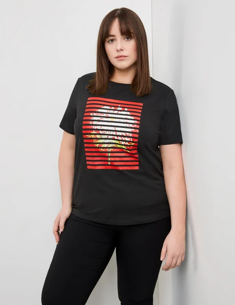 T-Shirt mit Frontprint