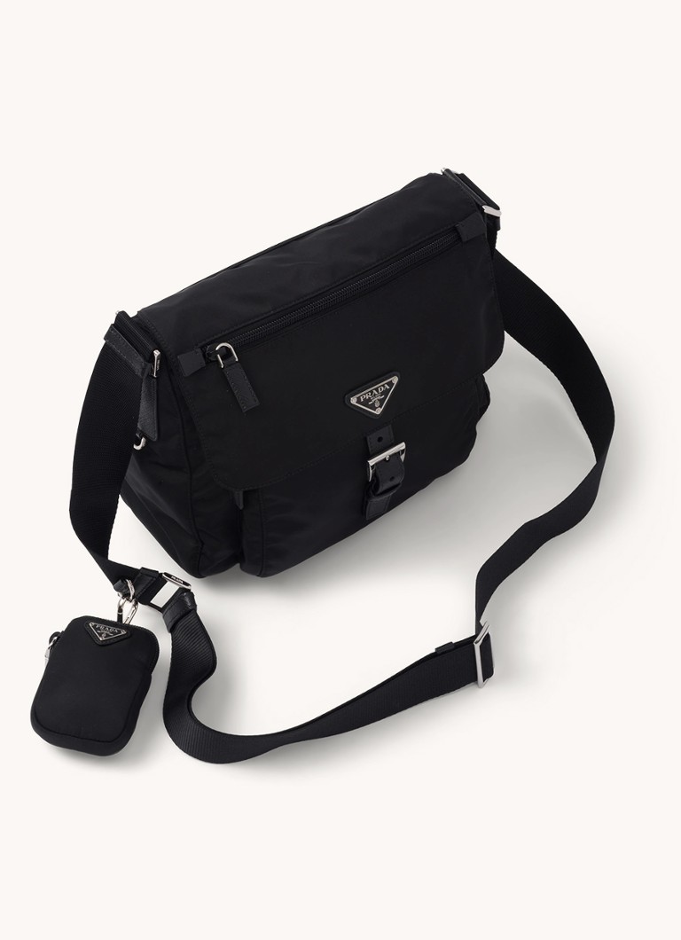 Prada  Re-Nylon schoudertas met verstelbare schouderriem