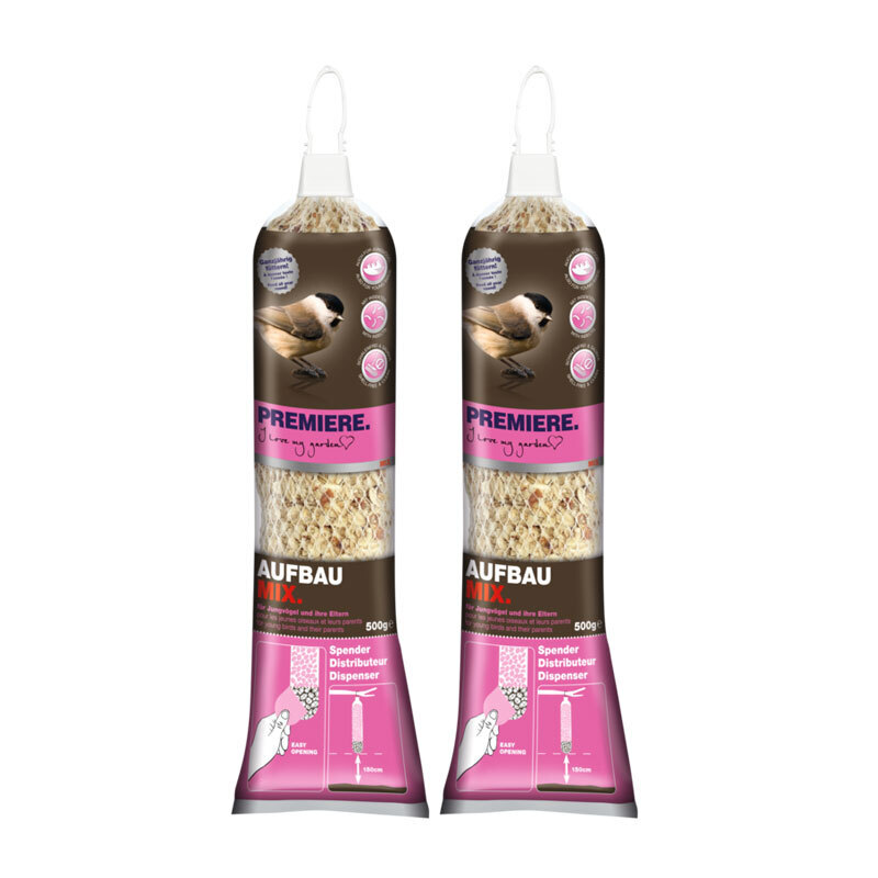 PREMIERE Wildvogelfutter PREMIERE Aufbau Special 1kg 2x500 g