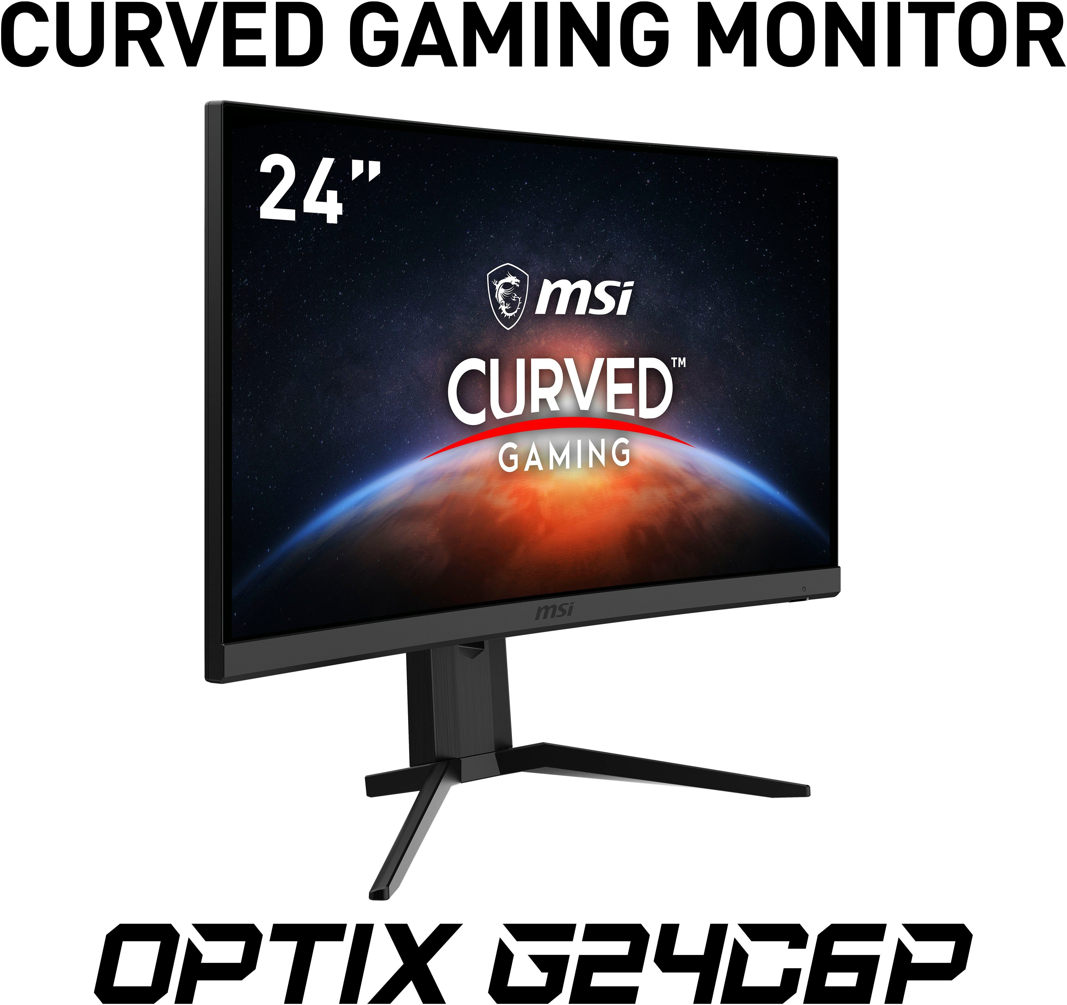 MSI Optix G24C6P Curved-Gaming-LED-Monitor (60 cm/24 