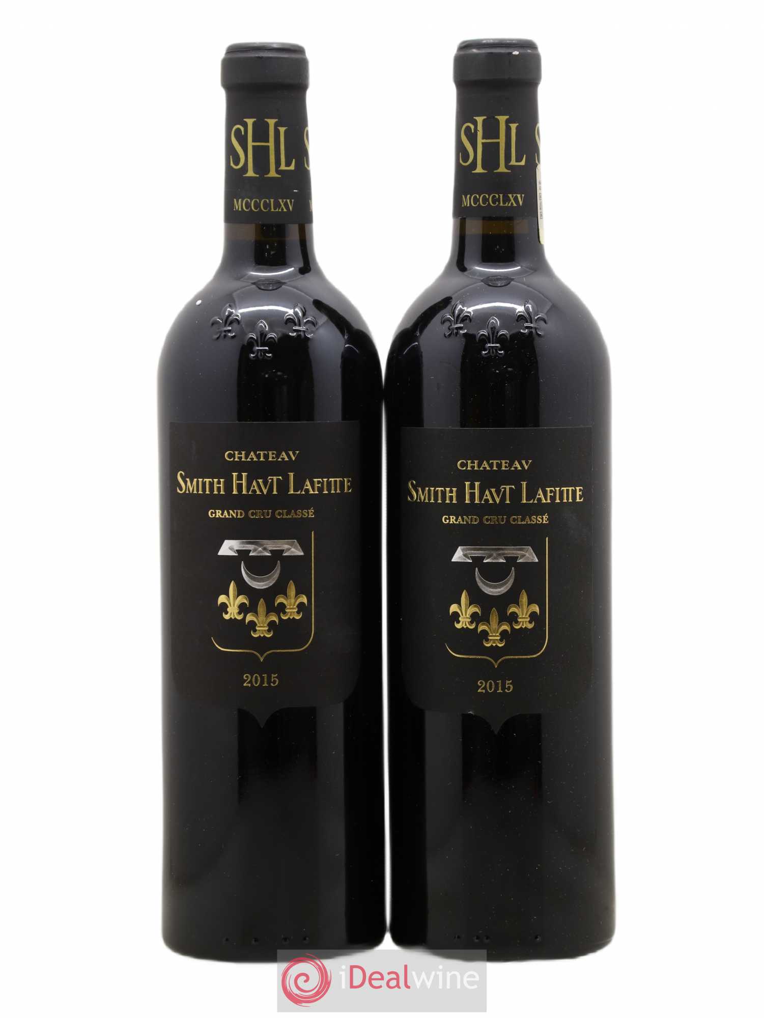 Château Smith Haut Lafitte Cru Classé de Graves  2015 - Lot de 2 Bouteilles