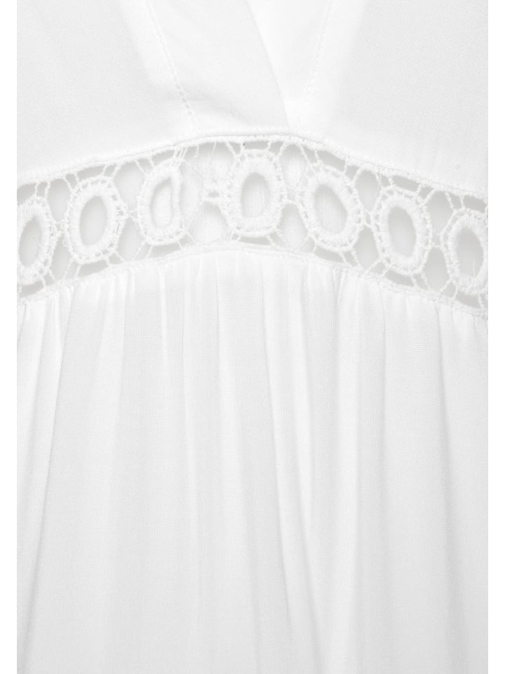 LASCANA Longbluse in offwhite günstig kaufen