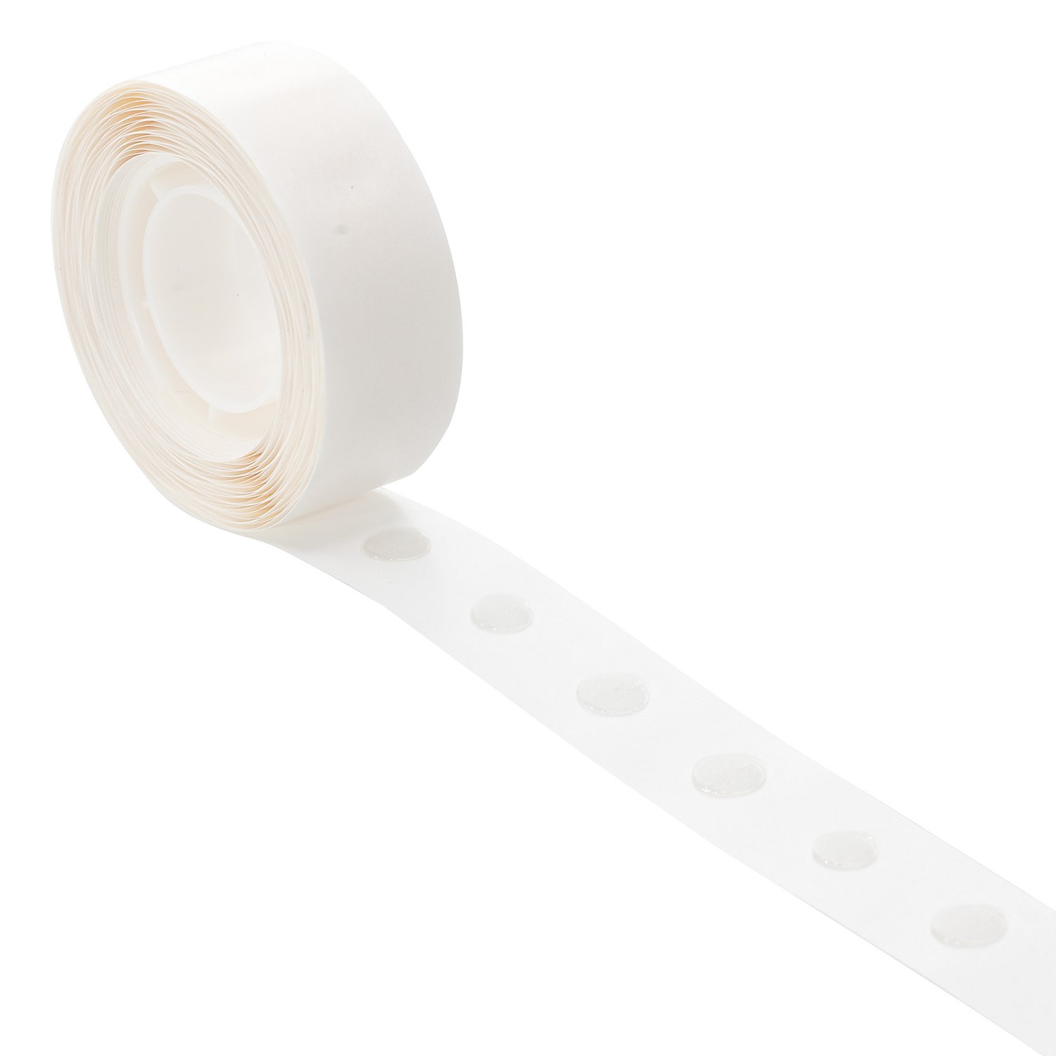 Klebepunkte, transparent, 8 mm Ø, 200 Stück