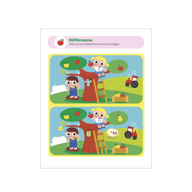 Livre 50 jeux pour mes 4 ans - Lito