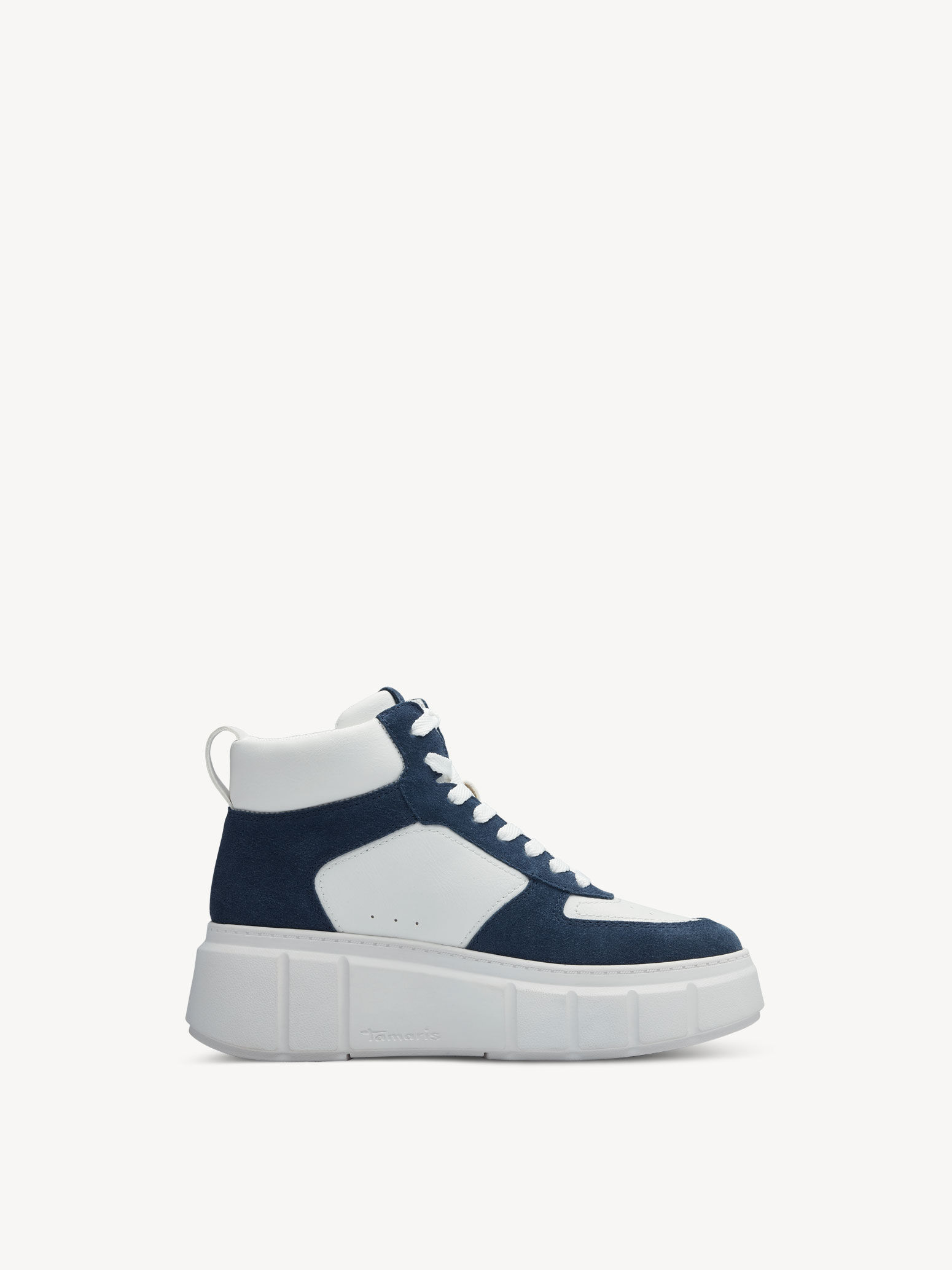 Basket en cuir - blanc
