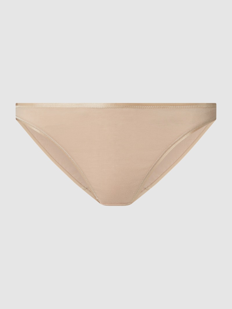 Slip aus merzerisierter Baumwolle Modell 'Cotton Seamless' in beige