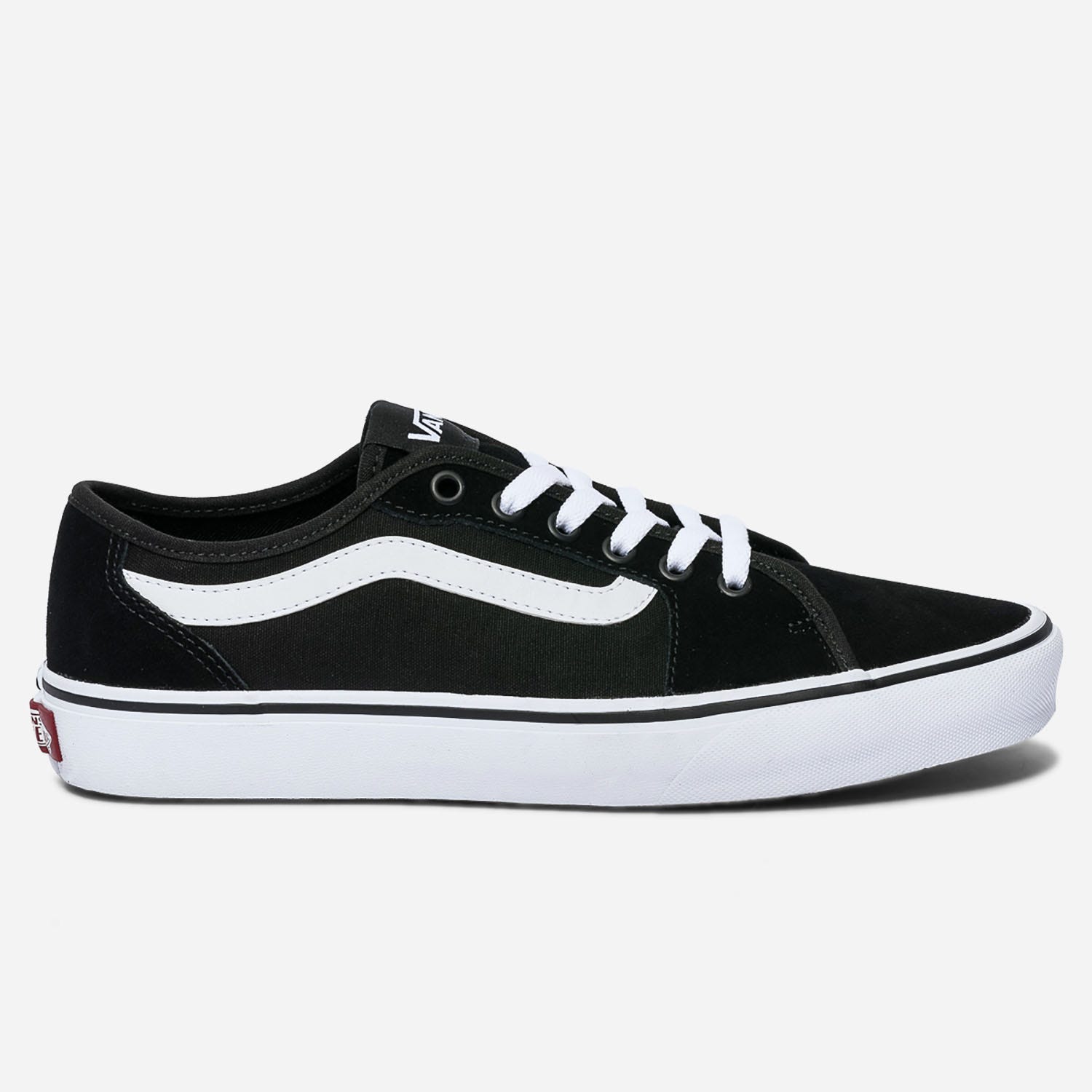 Tennis VANS noire en cuir velours et toile